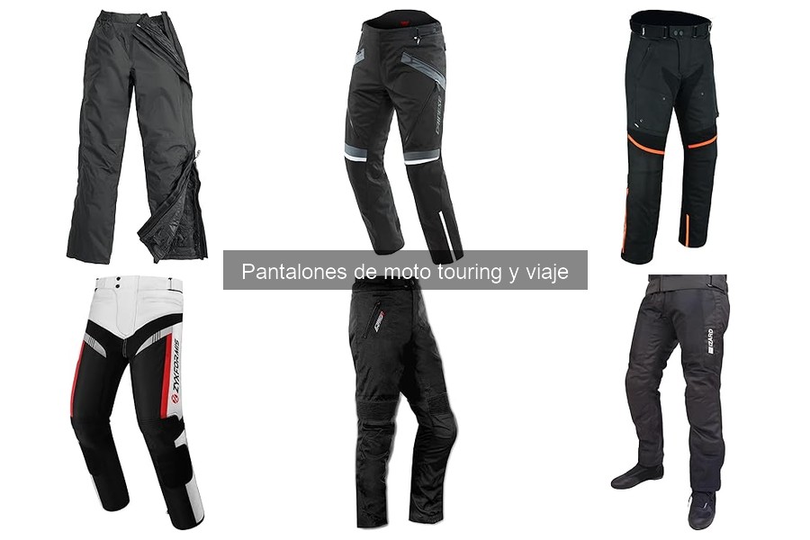 Mejores pantalones de moto touring para largos viajes