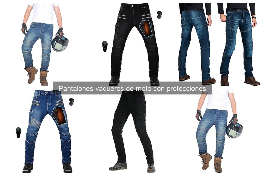 Mejores pantalones vaqueros de moto con protecciones en 2023