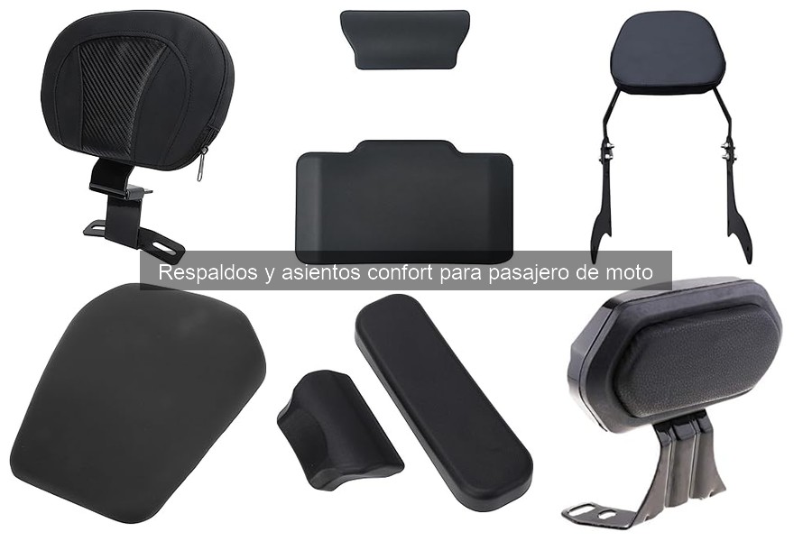 Mejores precios de respaldos y asientos para moto
