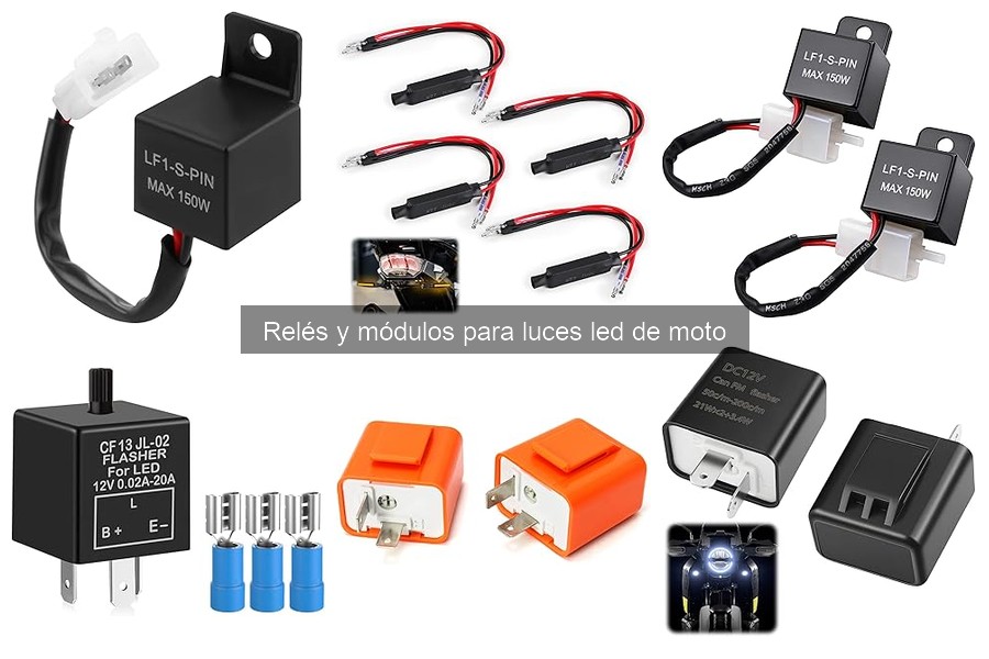 Mejores relés para luces LED de moto en 2023