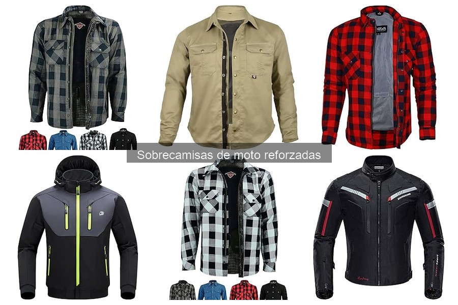 Mejores Sobrecamisas de Moto Reforzadas para Uso Urbano