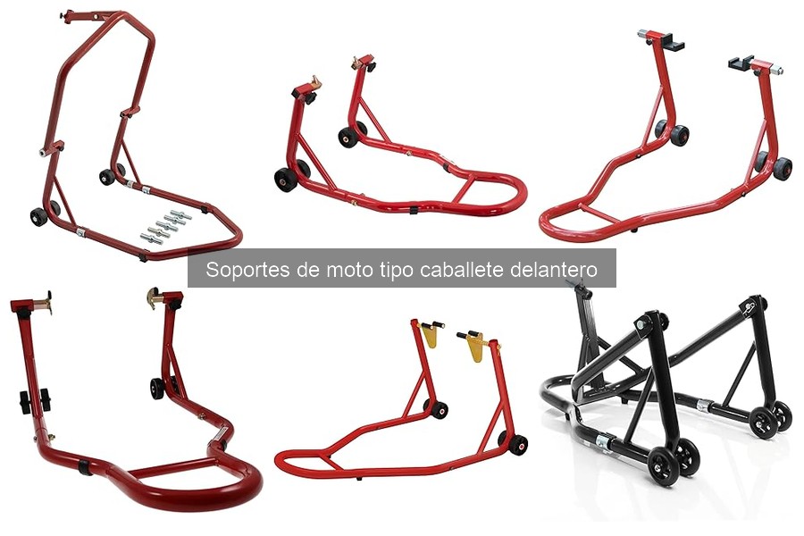 Mejores soportes de moto tipo caballete delantero para novatos
