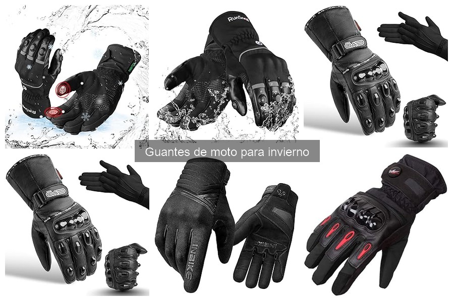 Mejores tiendas para comprar guantes de moto de invierno