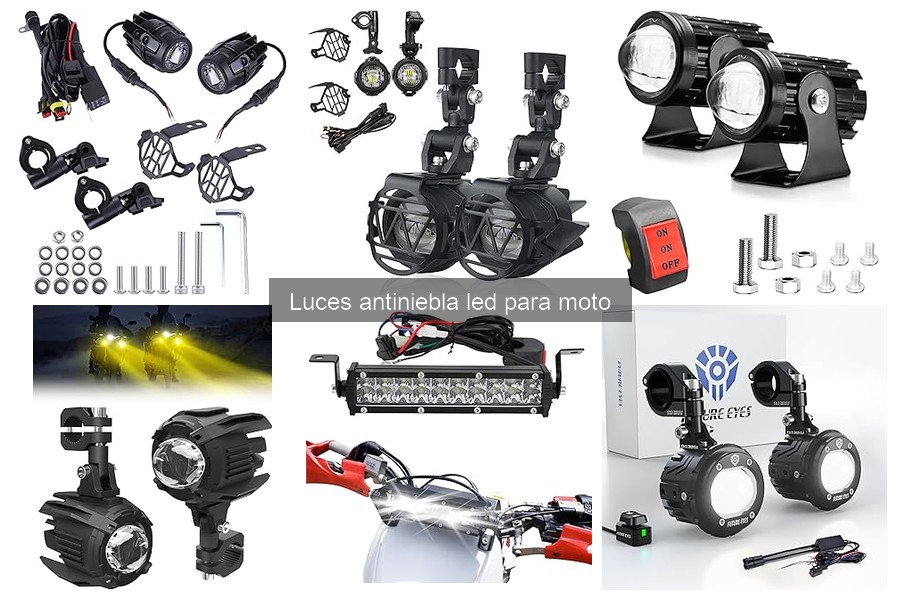Mejores tiendas para comprar luces antiniebla LED para moto