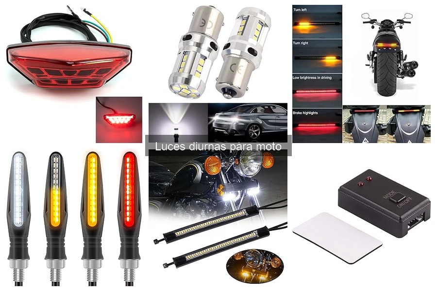 Mejores tiendas para comprar luces diurnas para moto online