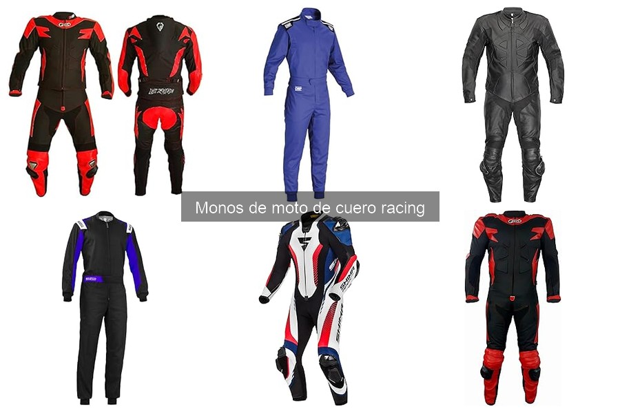 ** Mejores tiendas para comprar monos de moto de cuero racing