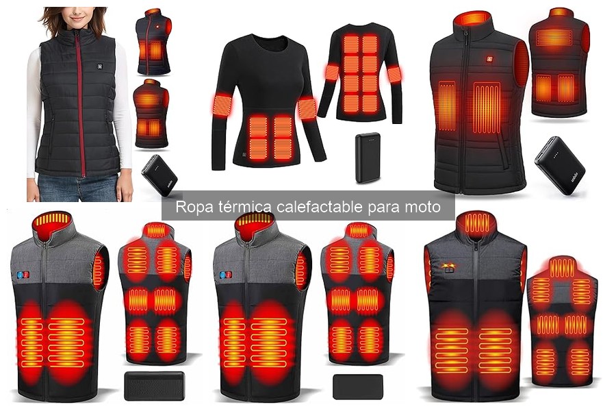 Mejores tiendas para comprar ropa térmica calefactable para moto