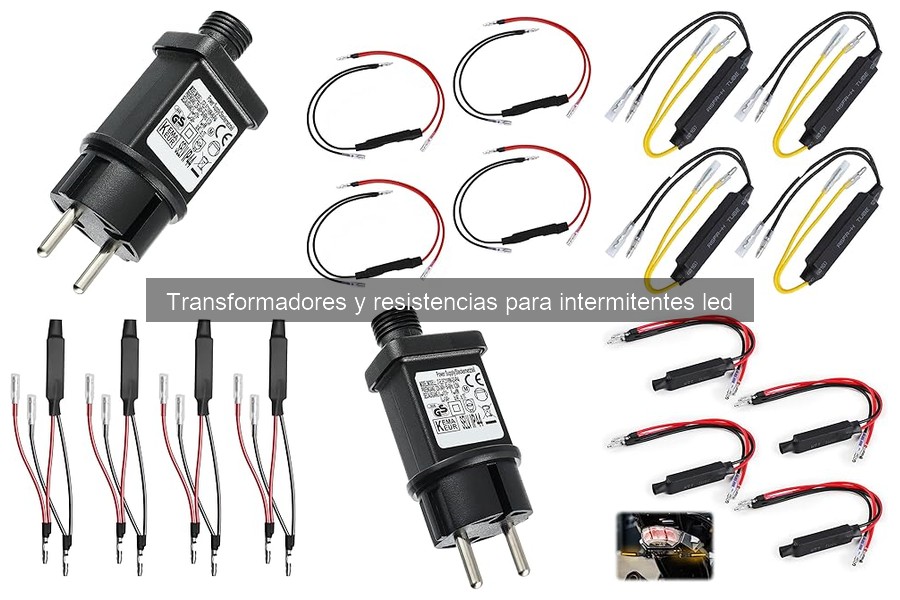 Mejores transformadores y resistencias LED para motos