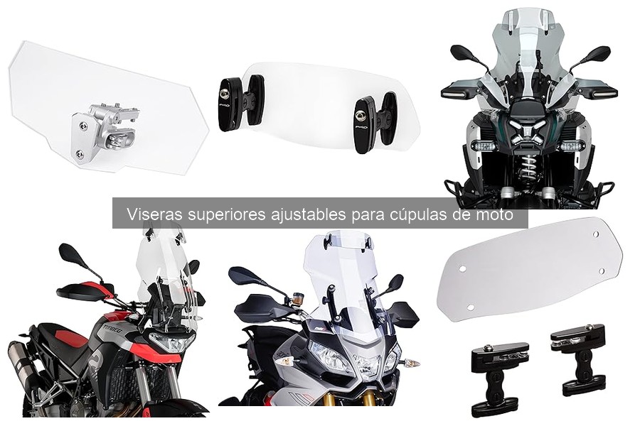 Mejores viseras ajustables para moto: comparativa 2023