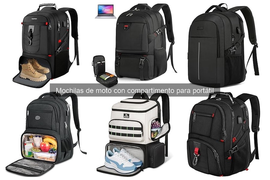 Mochilas de moto con seguridad: características clave