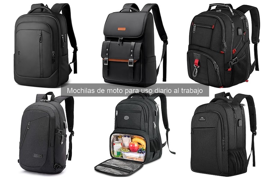 Mochilas de moto con tecnología integrada: USB y más
