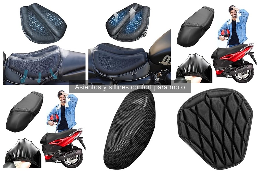 ¿Necesito un sillín confort para trayectos cortos en moto?