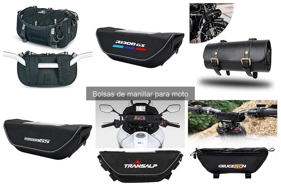 Ofertas en bolsas de manillar para moto: dónde comprar