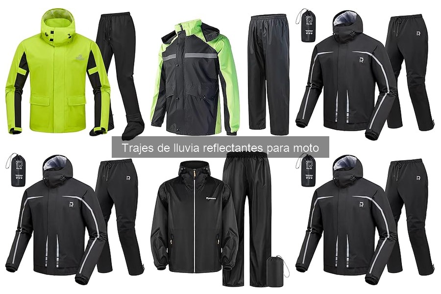 Ofertas en trajes de lluvia reflectantes para moto