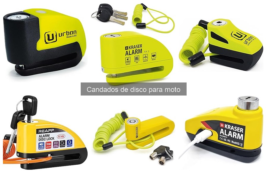 ** Ofertas y descuentos en candados de disco para moto