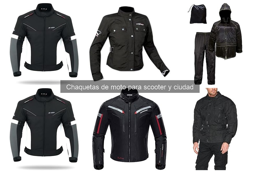 Ofertas y descuentos en chaquetas de moto para scooter