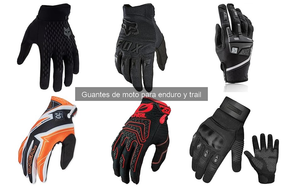 Ofertas y descuentos en guantes de moto para enduro