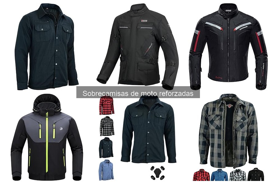 Ofertas y descuentos en sobrecamisas de moto reforzadas