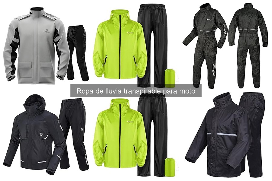 Ofertas y precios de ropa de lluvia para motociclismo