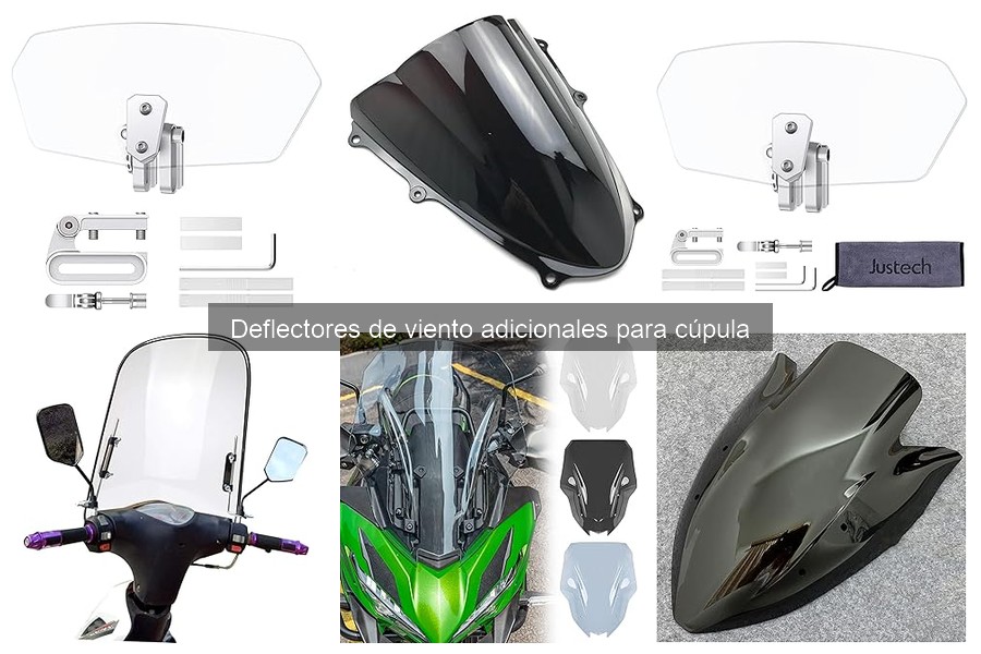 Opiniones de Deflectores de Viento para Cúpulas de Moto