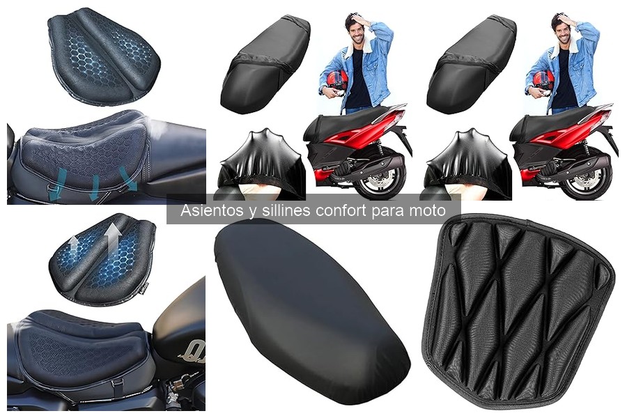 Opiniones de los mejores sillines confort para moto