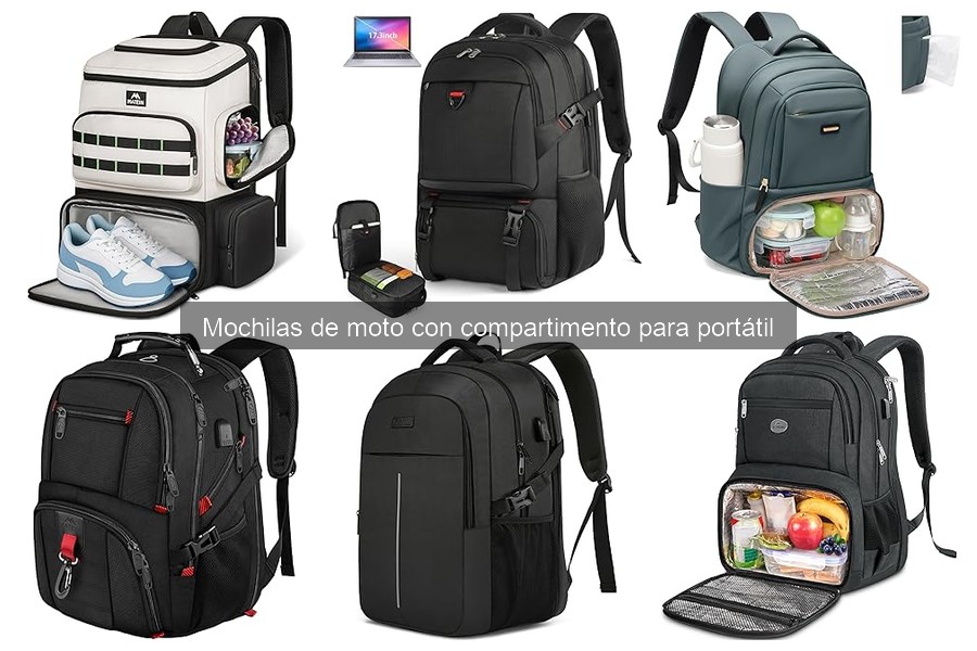 Opiniones de mochilas de moto con compartimento para portátil