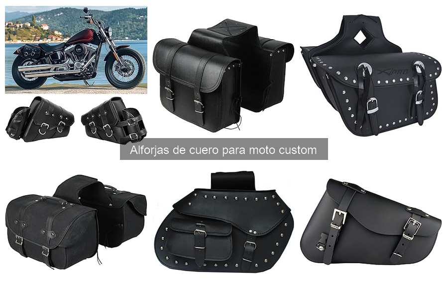 Opiniones sobre Alforjas de Cuero para Moto Custom