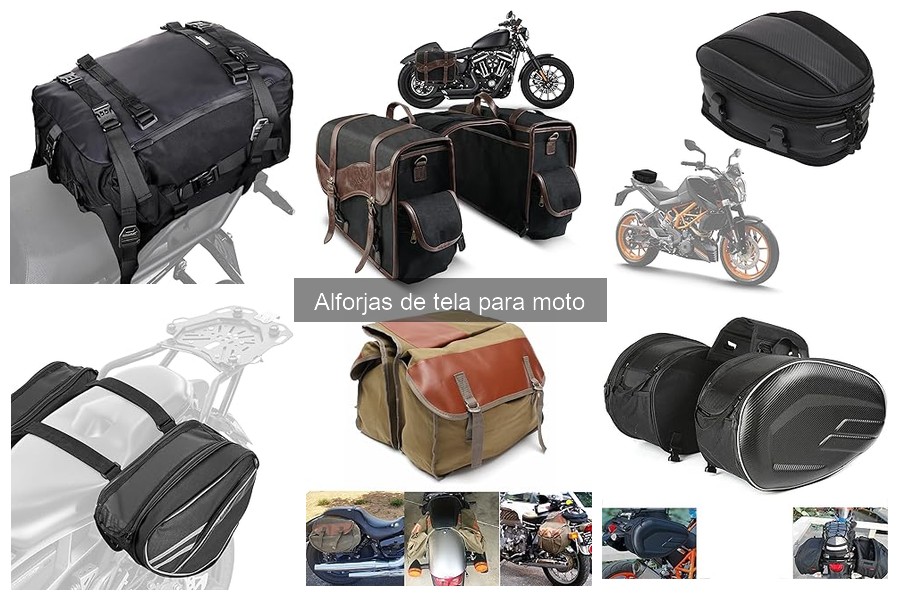 Opiniones sobre alforjas de tela para moto: Reseñas y Experiencias
