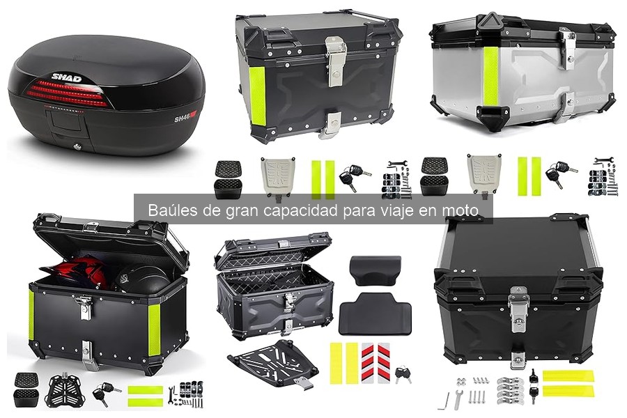 Opiniones sobre Baúles de Gran Capacidad para Moto