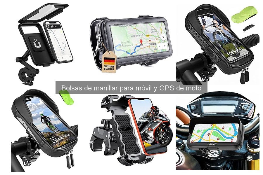 Opiniones sobre bolsas de manillar para móvil en moto
