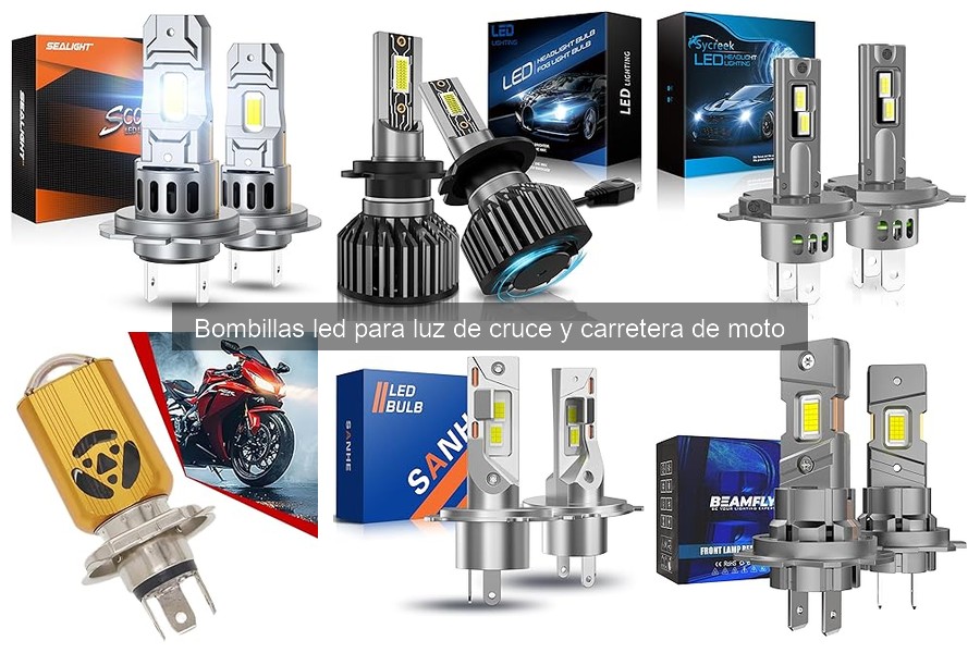 Opiniones sobre bombillas LED para motos: comparativa 2023