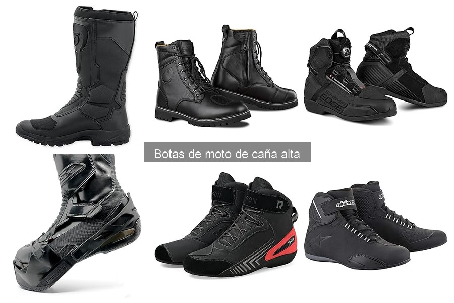 Opiniones sobre botas de moto de caña alta: Testimonios reales