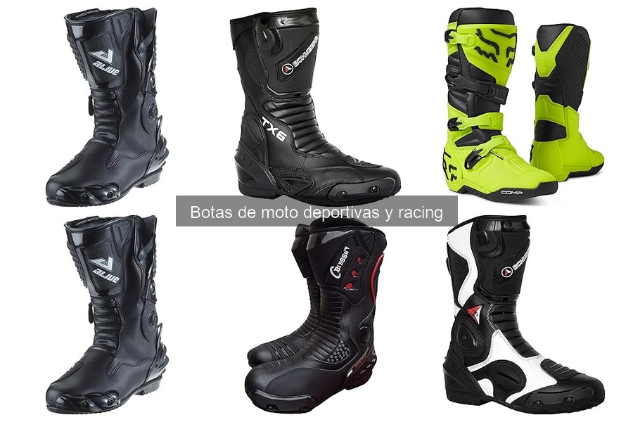 Opiniones sobre botas de moto deportivas más populares