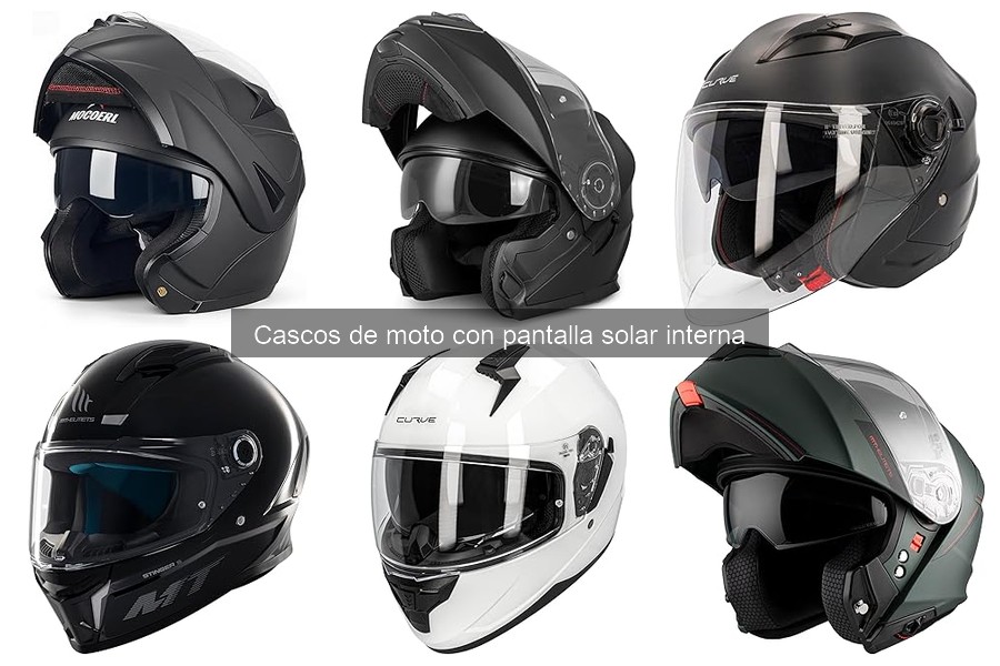 Opiniones sobre cascos de moto con pantalla solar interna