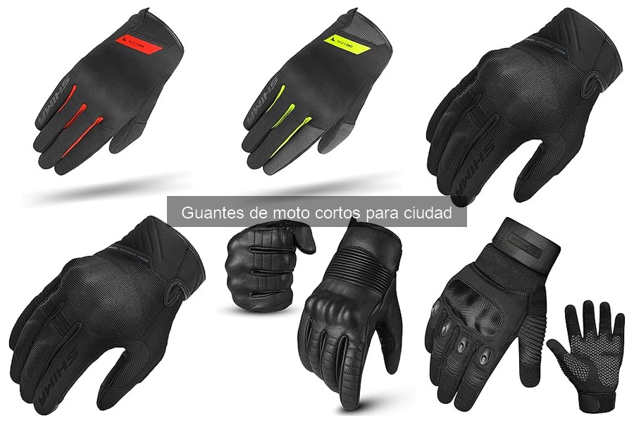 Opiniones sobre guantes de moto cortos para ciudad
