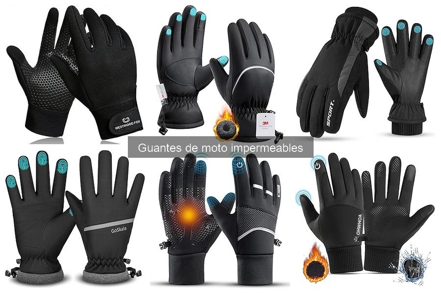 Opiniones sobre Guantes de Moto Impermeables: Comparativa