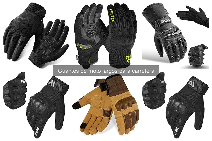 Opiniones sobre guantes de moto largos para carretera