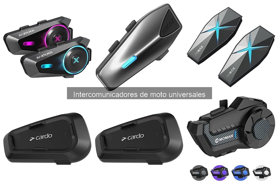 Opiniones sobre intercomunicadores de moto universales