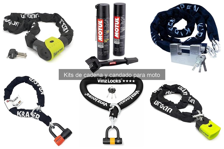 Opiniones sobre Kits de Cadena y Candado para Moto