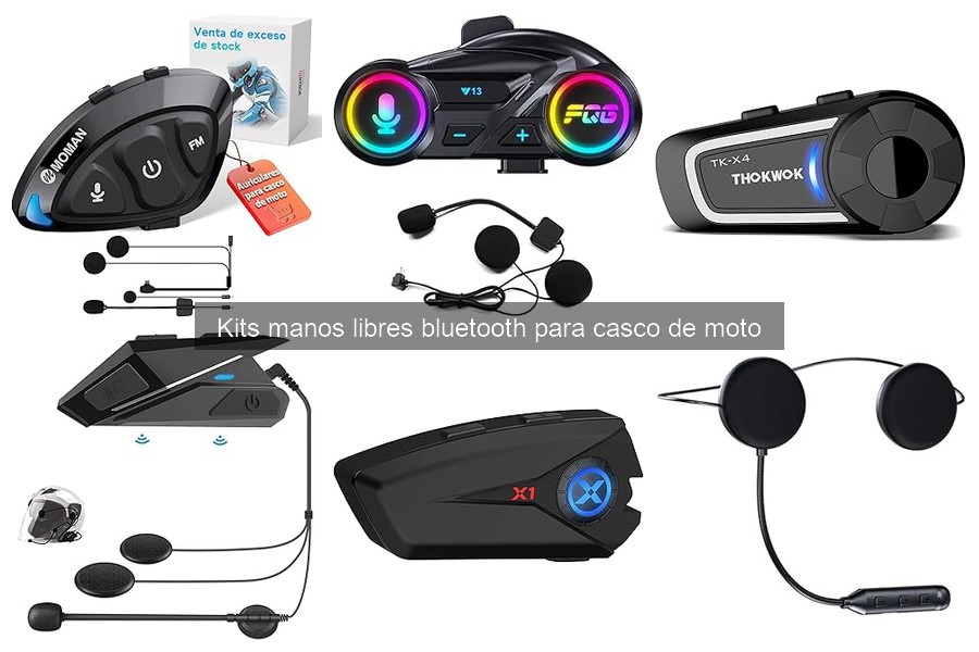 Opiniones sobre kits manos libres bluetooth para casco de moto