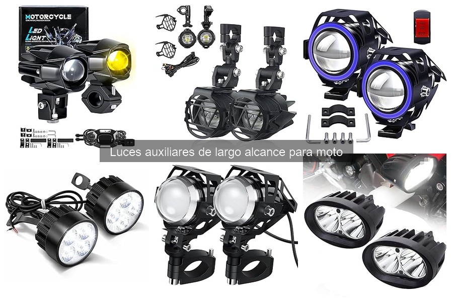 Opiniones sobre luces auxiliares de largo alcance para motos