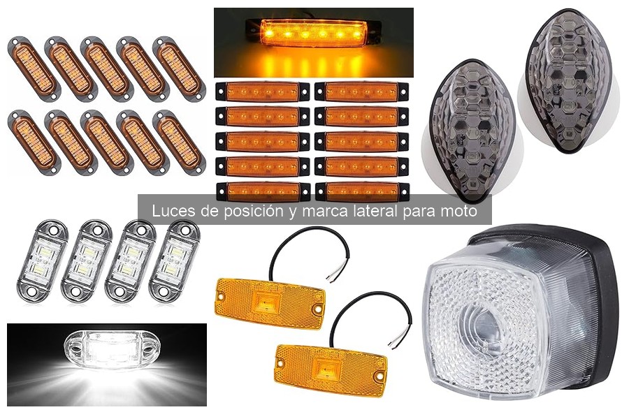 Opiniones sobre luces de posición y marca lateral para moto