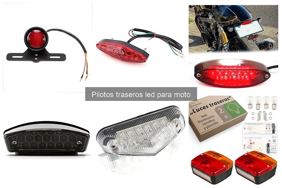 Opiniones sobre pilotos traseros LED para moto