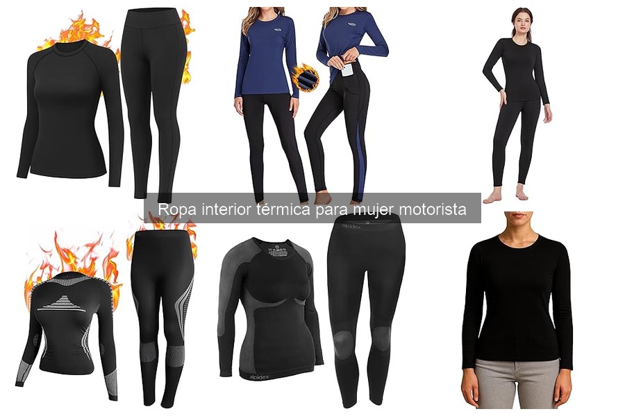 Opiniones sobre ropa interior térmica para mujeres motoristas