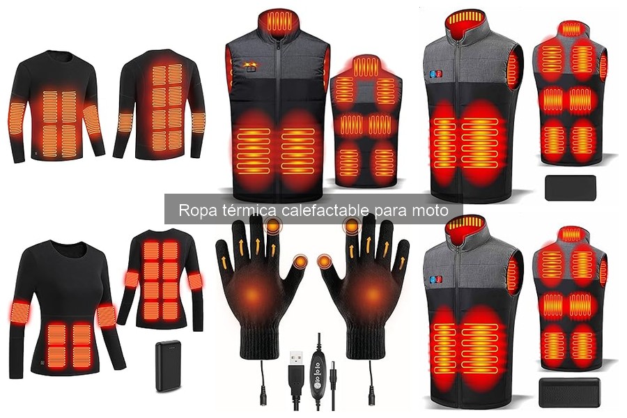 Opiniones sobre ropa térmica calefactable para moto