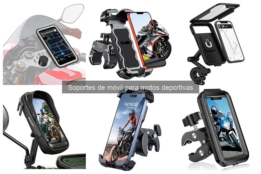 Opiniones sobre soportes de móvil para motos deportivas