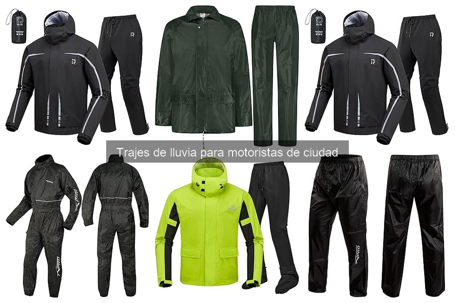 Opiniones sobre trajes de lluvia para motoristas en 2023