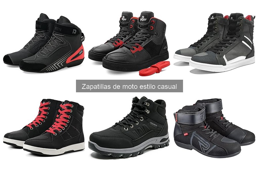 Opiniones sobre zapatillas de moto estilo casual