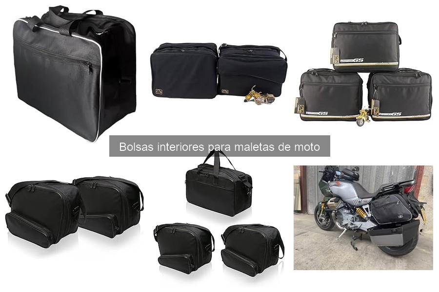 Organiza tu bolsa interior de moto: consejos prácticos