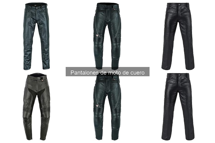 Pantalones de moto de cuero según el clima: guía práctica